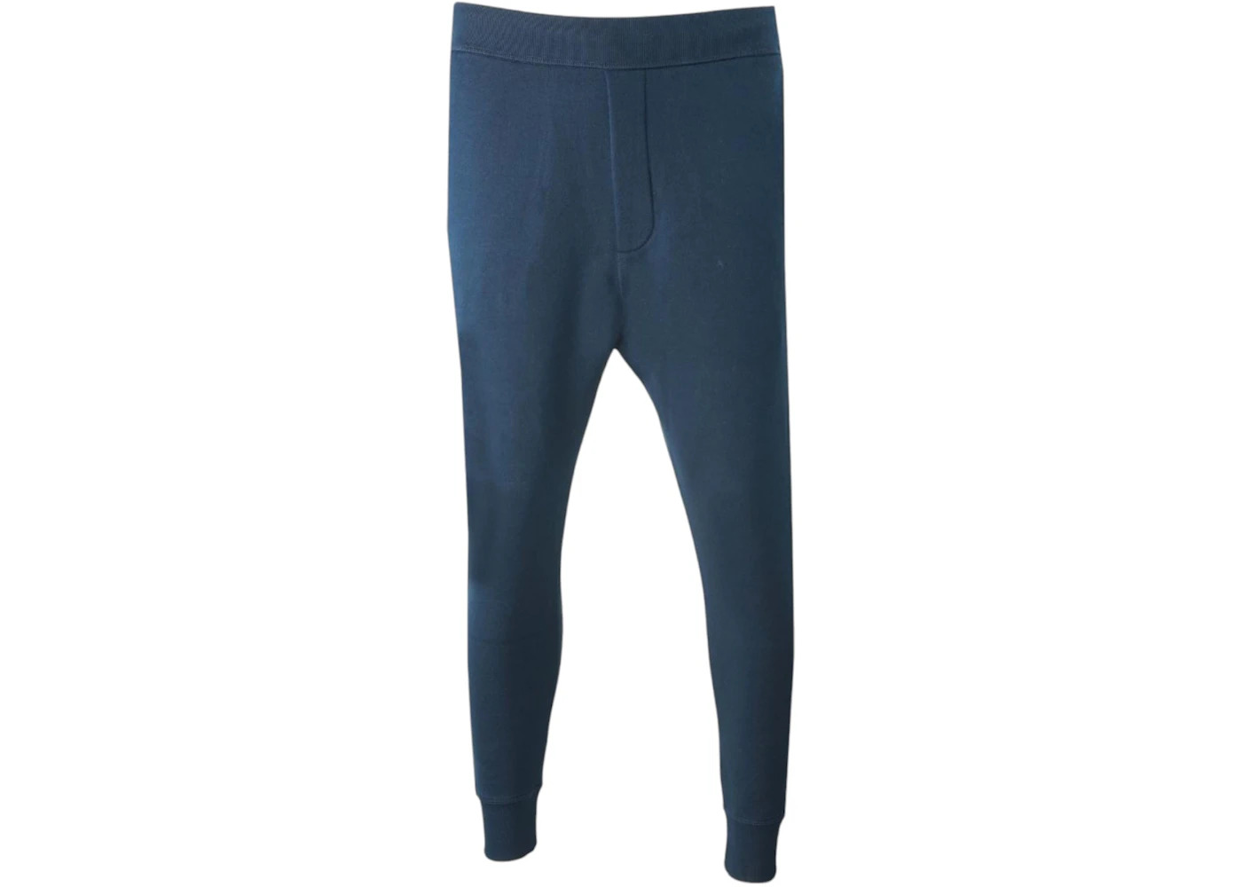 Dsquared2 Maple Leaf Branded Navy Sweatpants Blue - 1