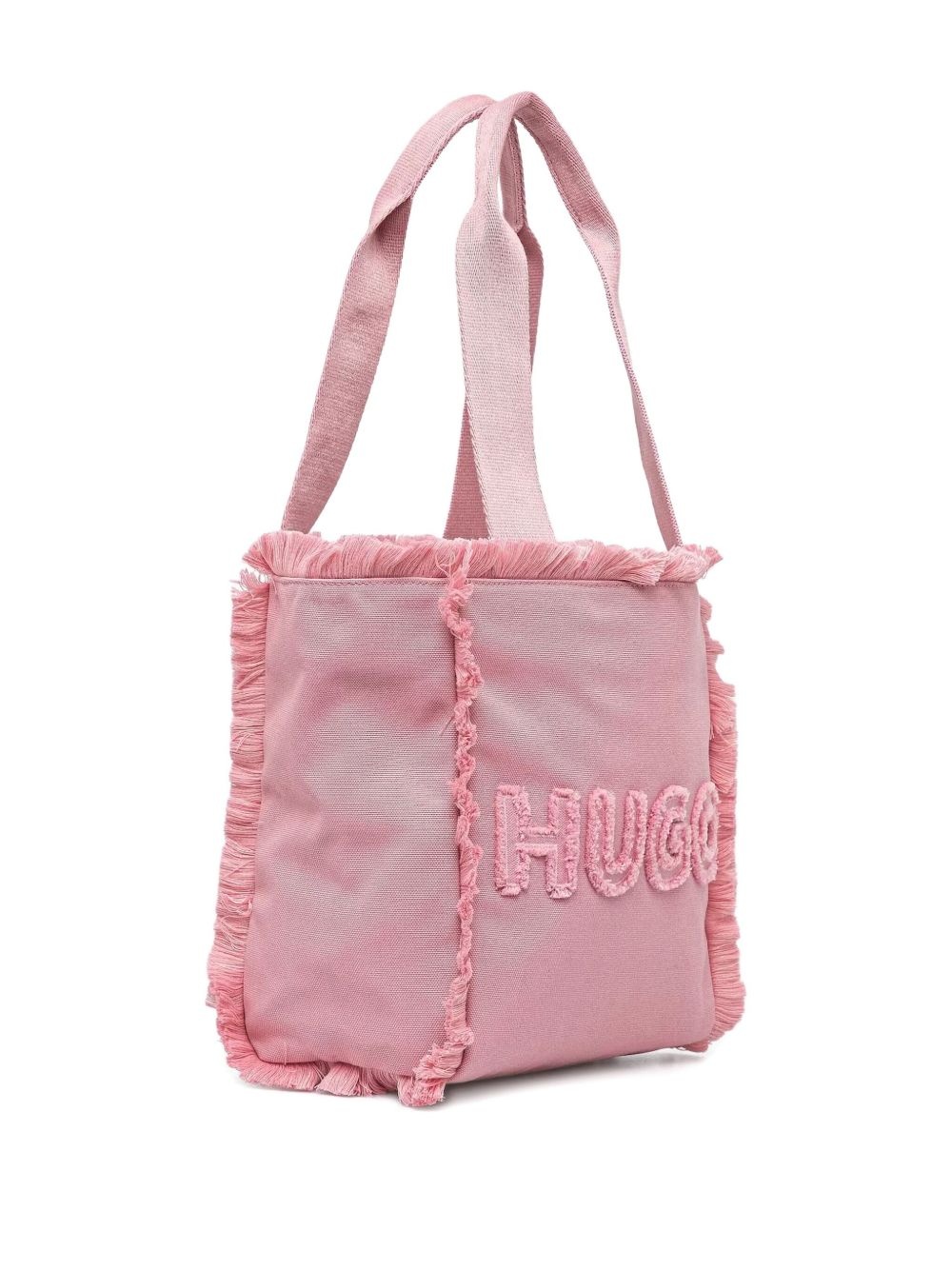 logo-embroidered tote bag - 3
