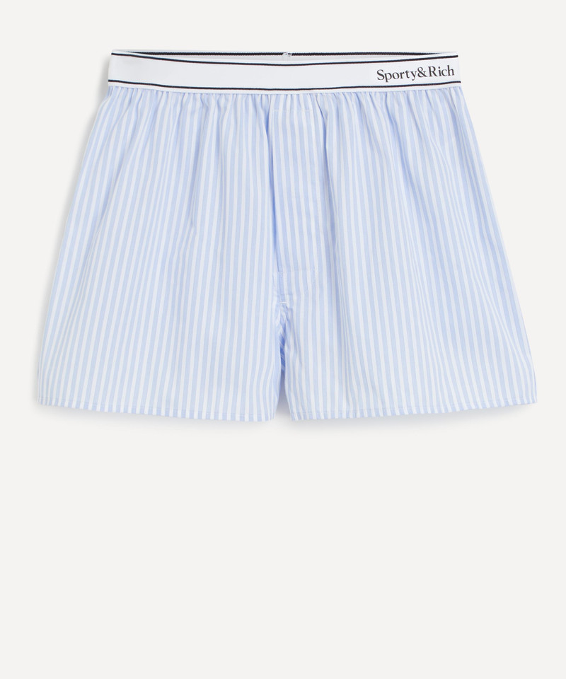 Serif Boxer Logo Shorts 1