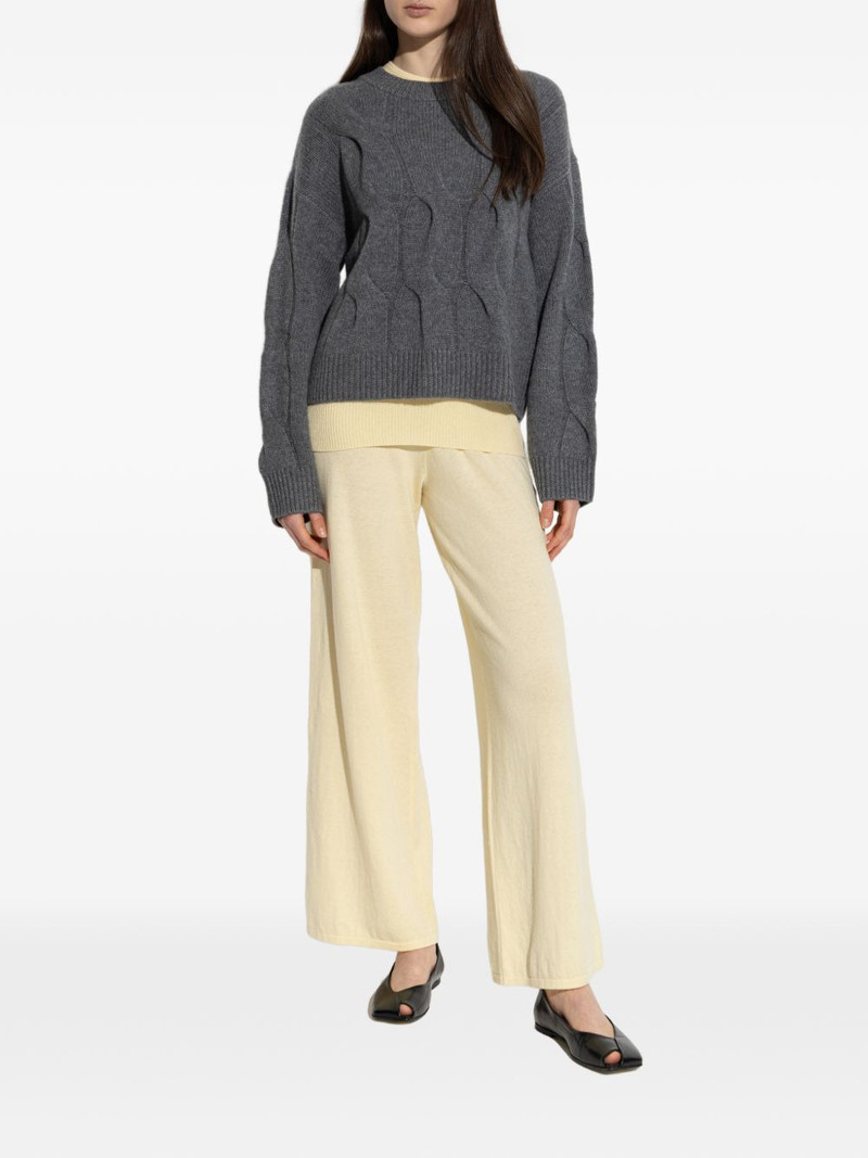 LISA YANG Sammie cable knit sweater outlook