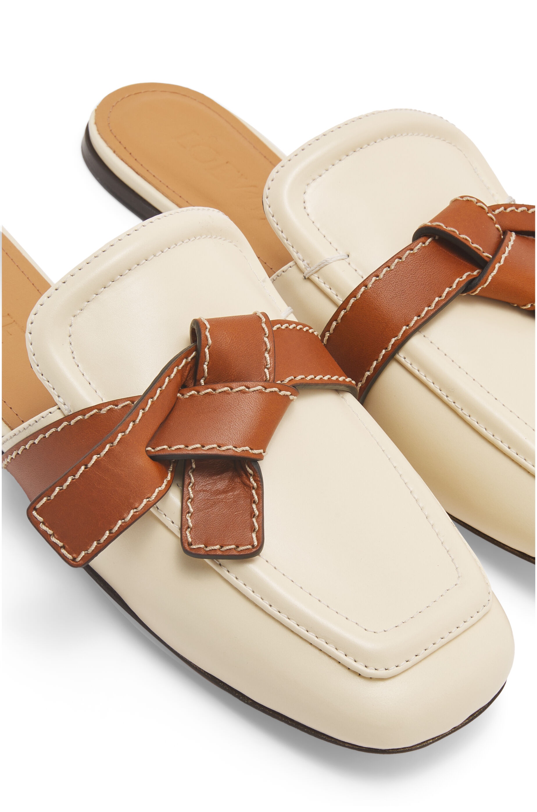 Gate flat mule in calfskin - 4
