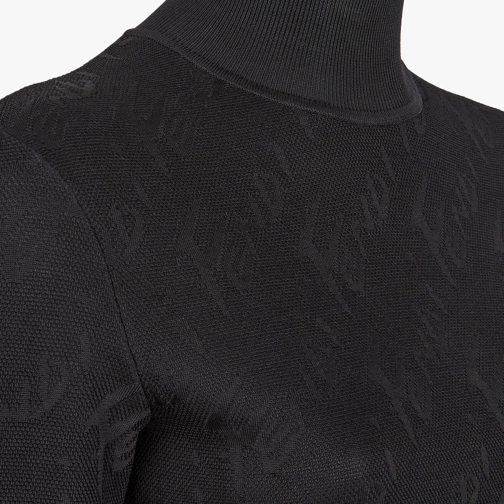 Black viscose top - 3