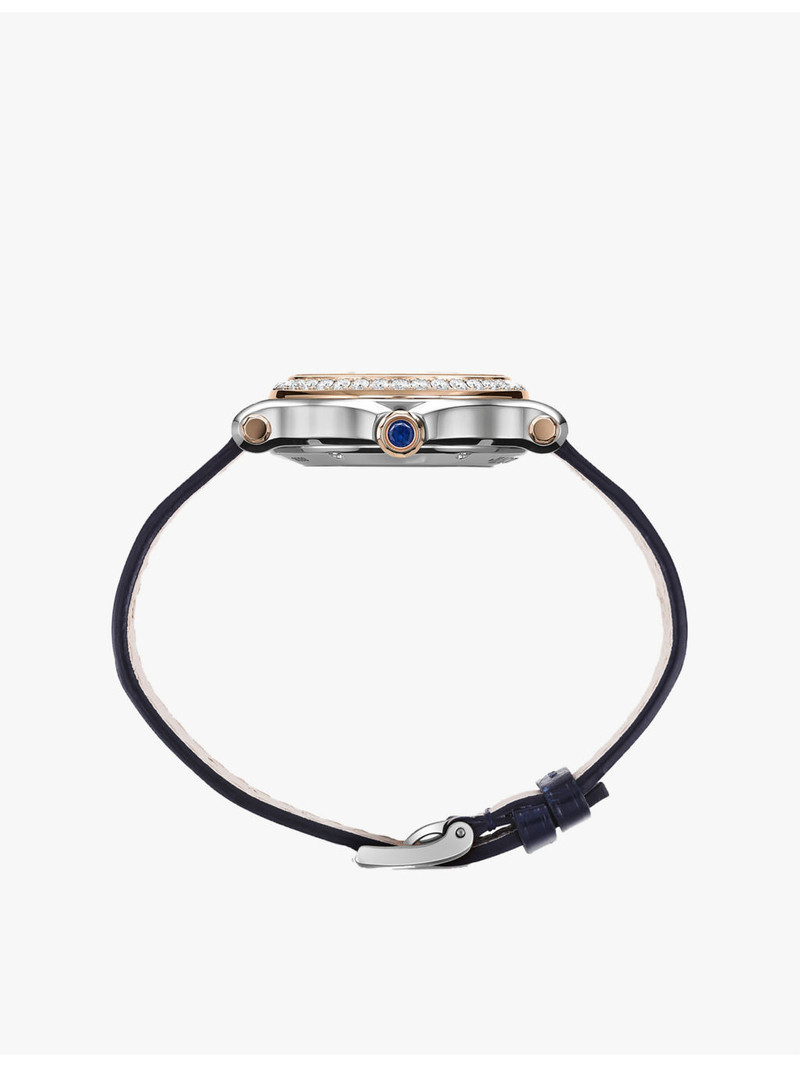 Chopard 278608-6003 Happy Sport 18-carat rose-gold, stainless-steel and 1.49ct brilliant-cut diamond automat outlook