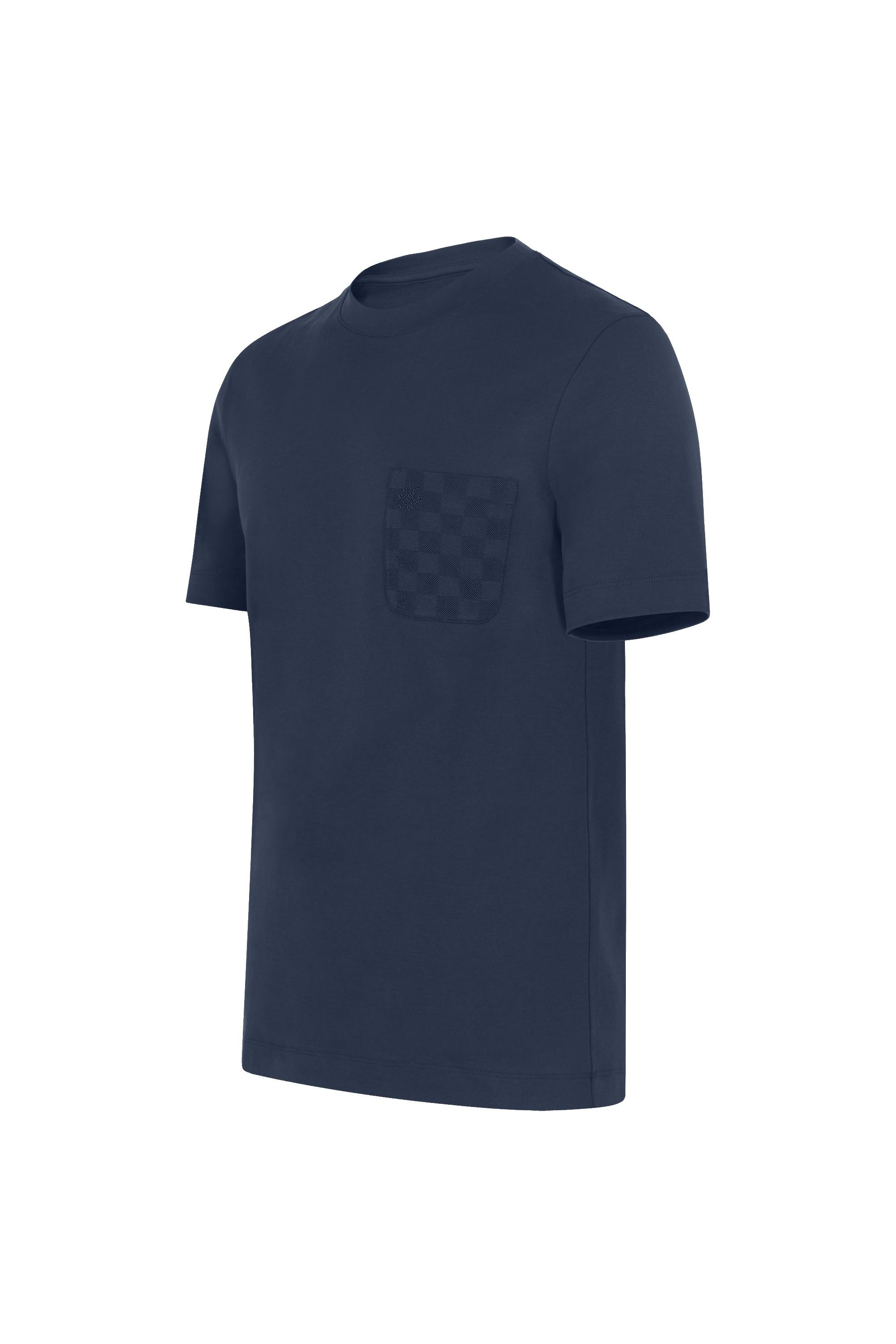 Damier Pocket Crew Neck - 2