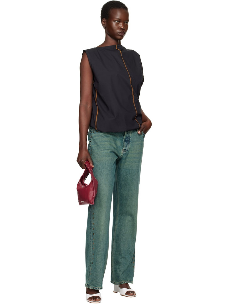 BASERANGE Black Turn Blouse outlook