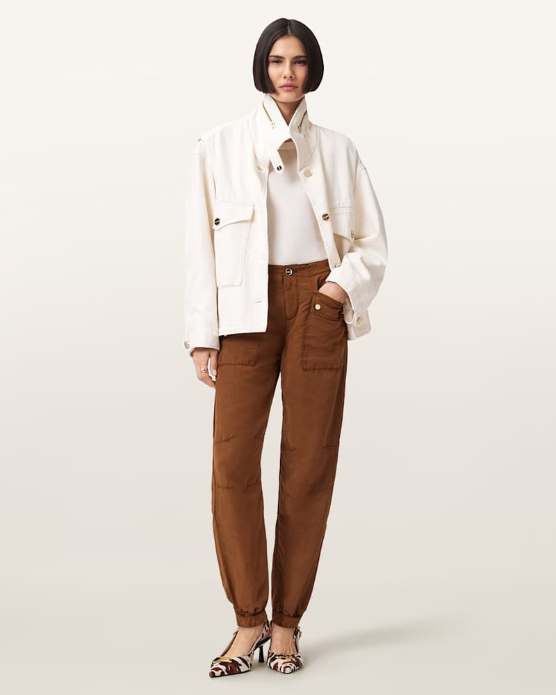 VAL CARGO LINEN BLEND PANTS 5