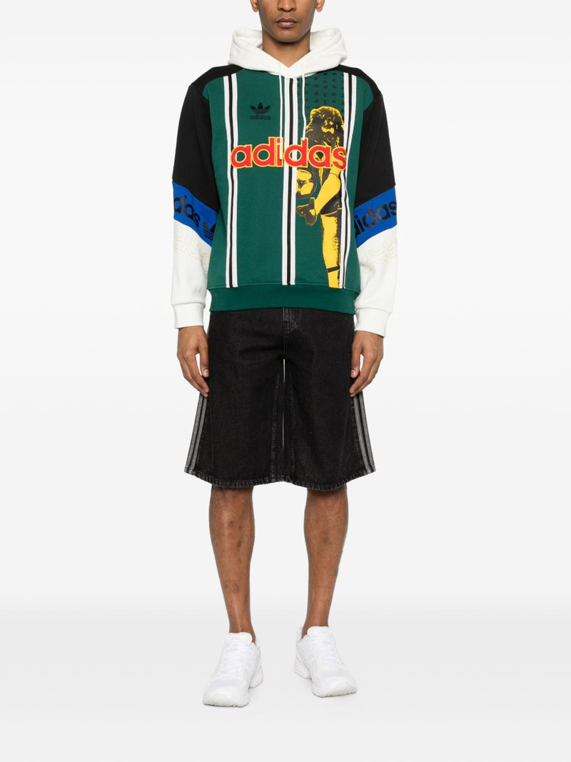 adidas graphic print hoodie outlook