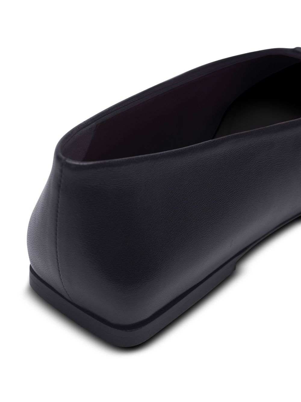 safety pin detail leather ballerinas - 6