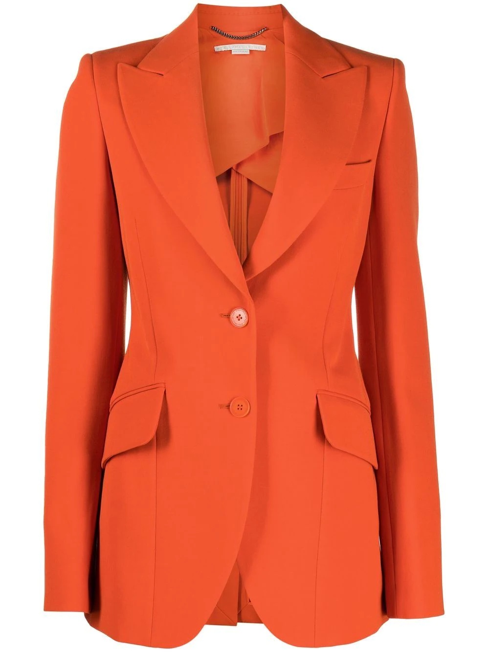 single-breasted tailored blazer - 1