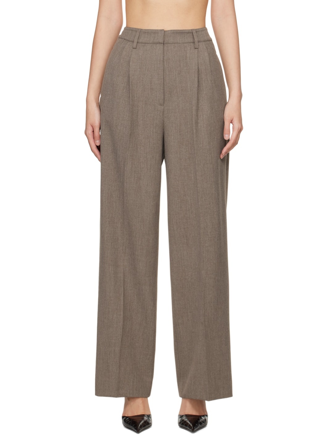 Brown Celeste Trousers - 1