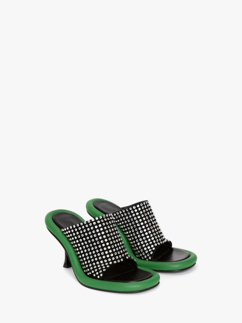 BUMPER-TUBE LEATHER MULES - 3