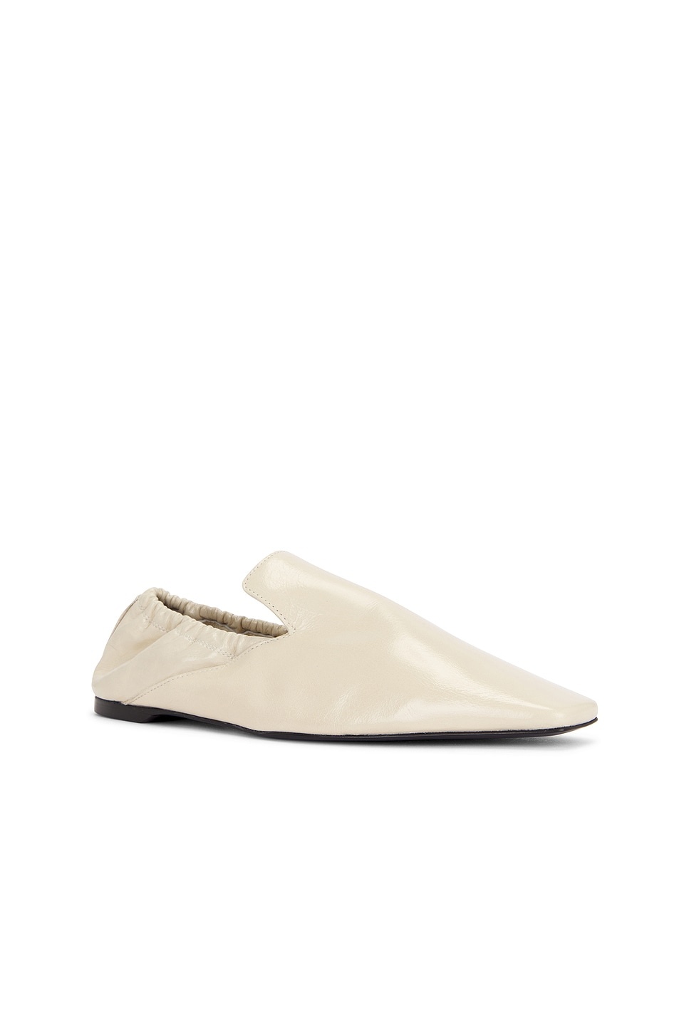 Elastic Back Leather Loafer - 2