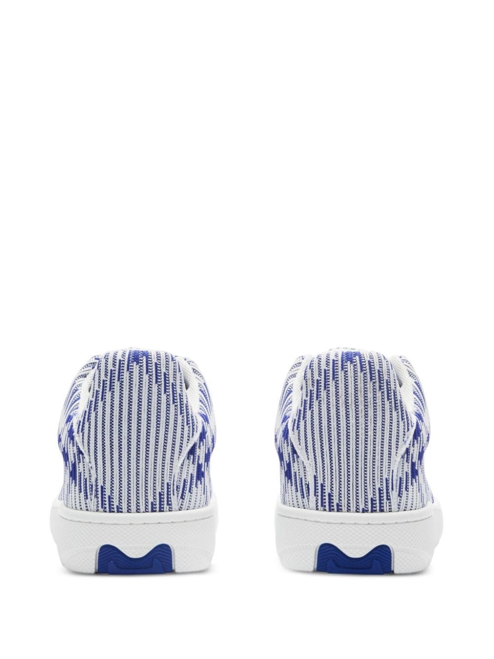Bubble check-print sneakers - 3