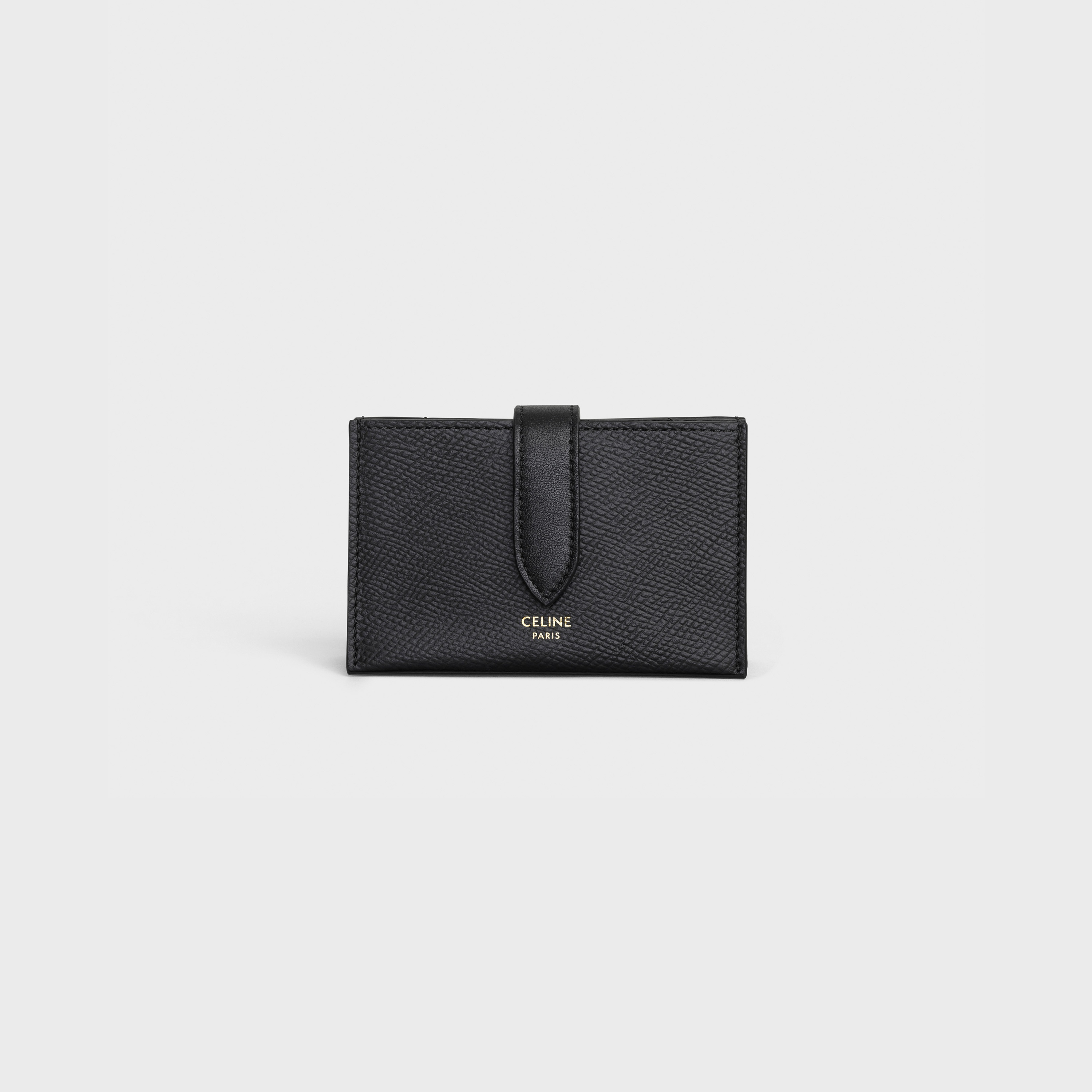 Accordeon card holder in Grained calfskin - 1