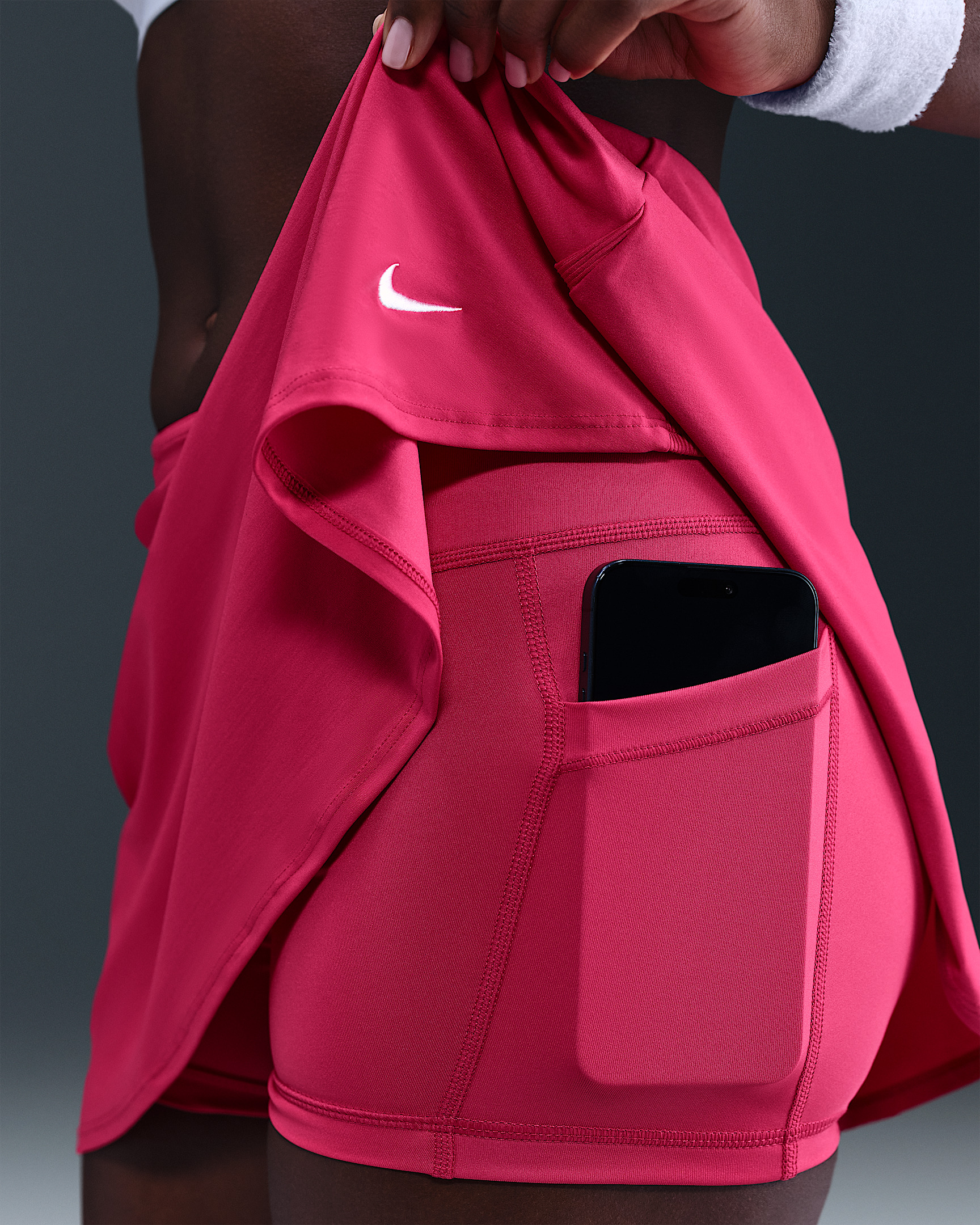 Nike Victory Women's Dri-FIT Short Flouncy Tennis Skirt - 7