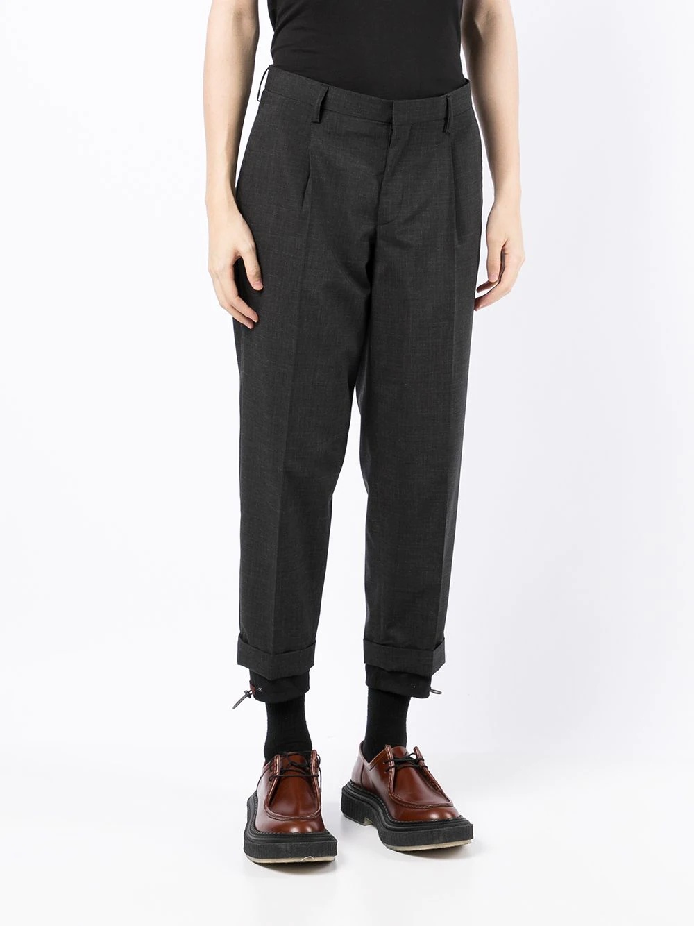 tapered tailored trousers - 3