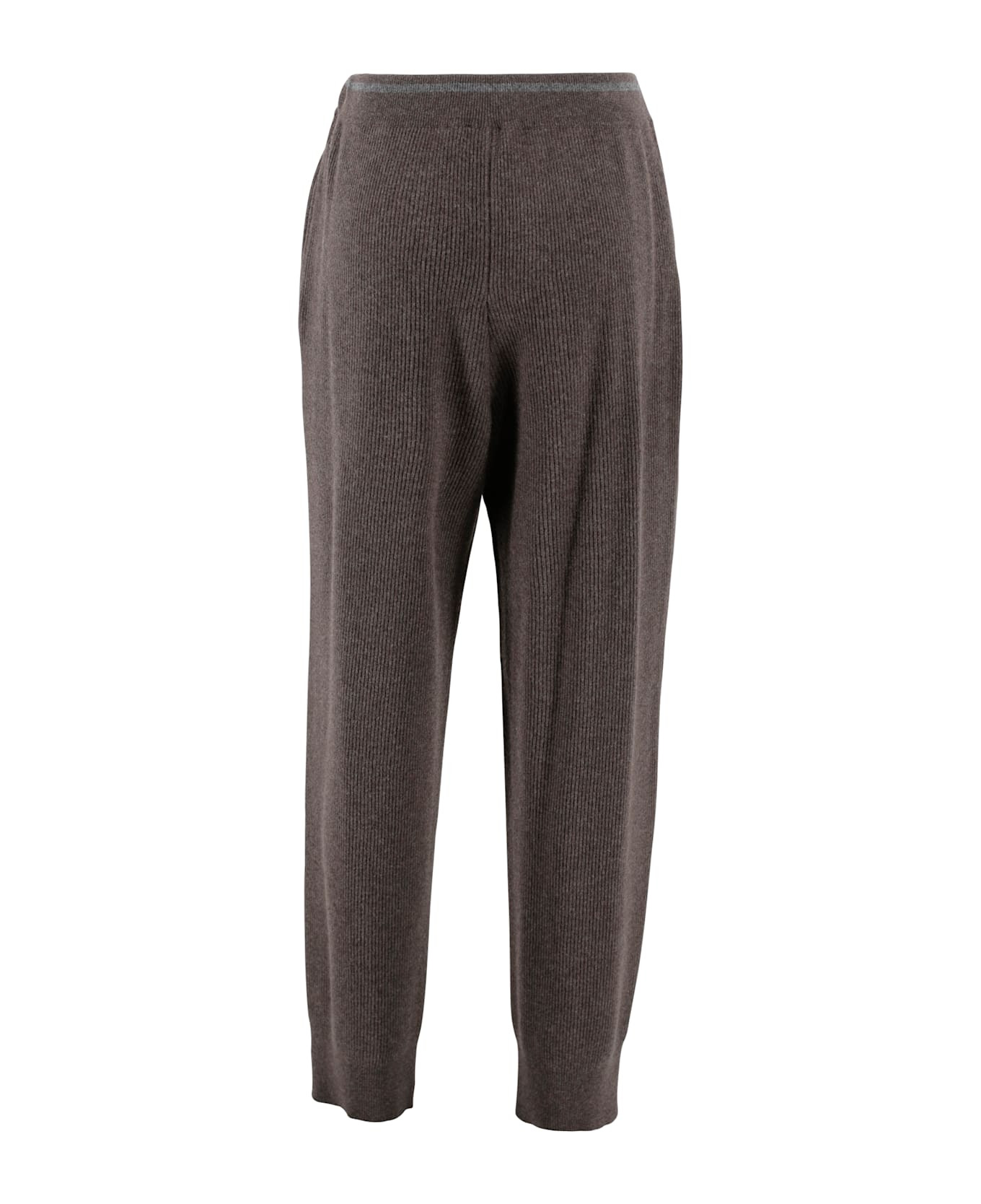 Ribbed Knit Pants - 4