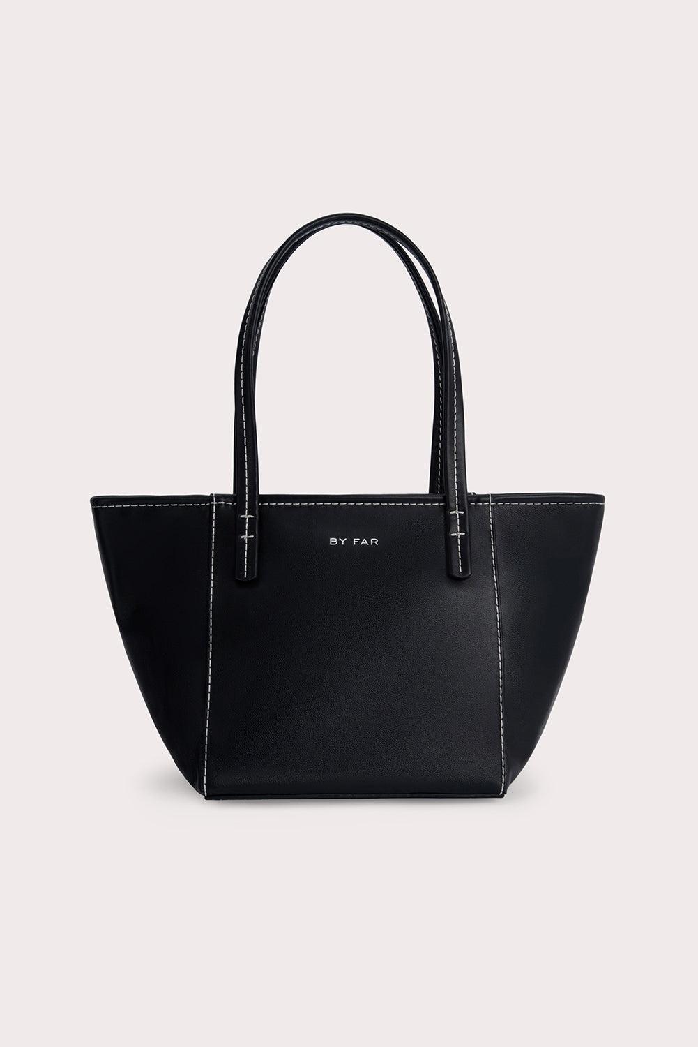 BAR TOTE BLACK BOX CALF LEATHER - 1