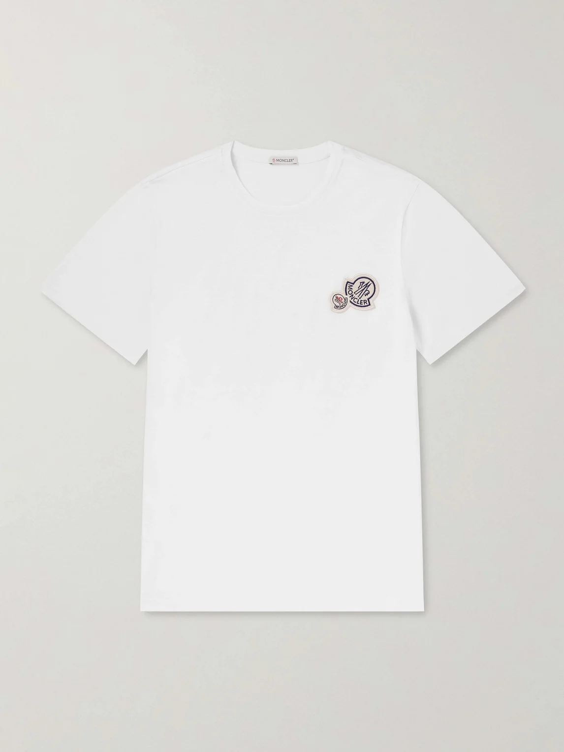 Logo-Appliquéd Cotton-Jersey T-Shirt - 1