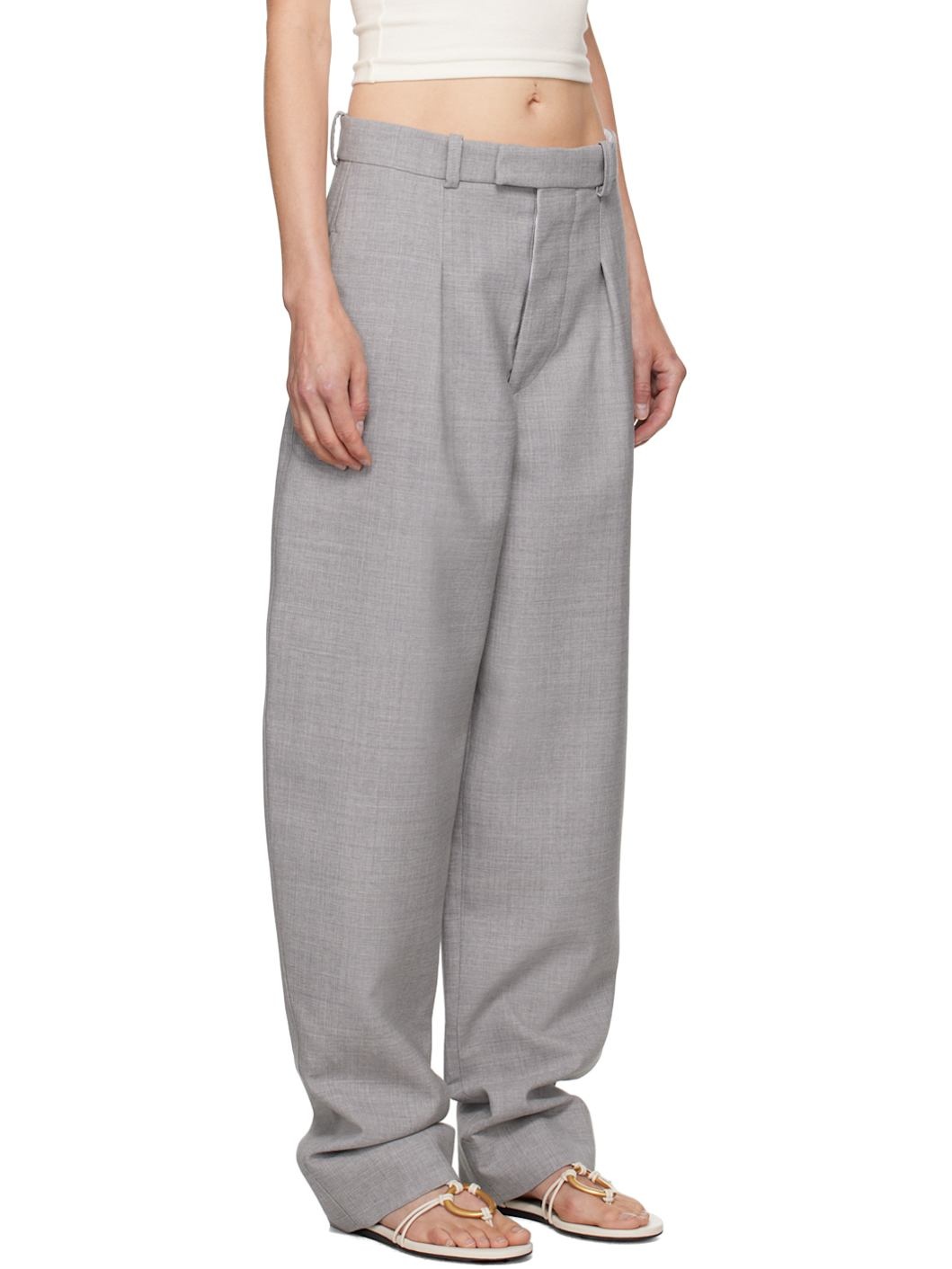 Gray Hailey Bieber Edition HB Trousers - 2