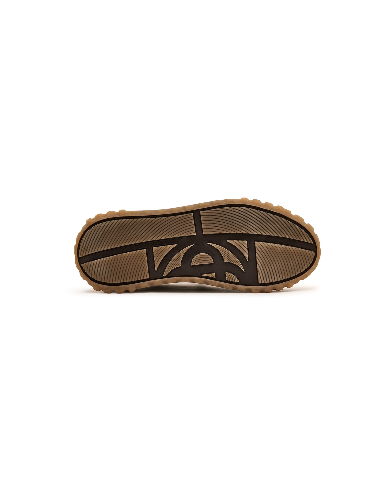 Women's Brown Suede Court Sneaker | Casablanca Paris - 6