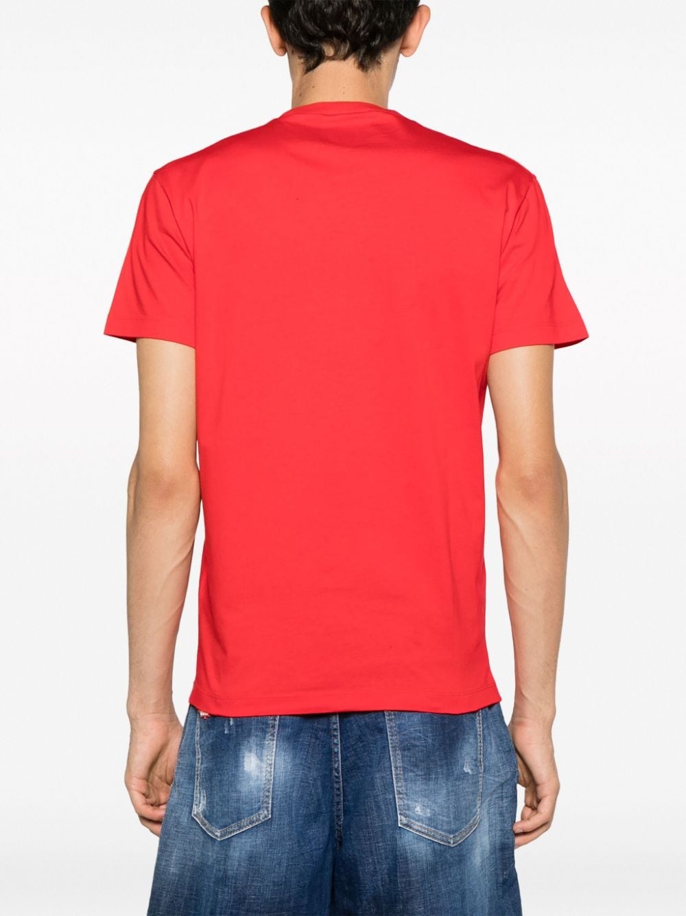 logo-print cotton T-shirt - 4