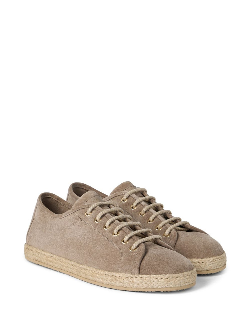 Brunello Cucinelli suede sneakers outlook