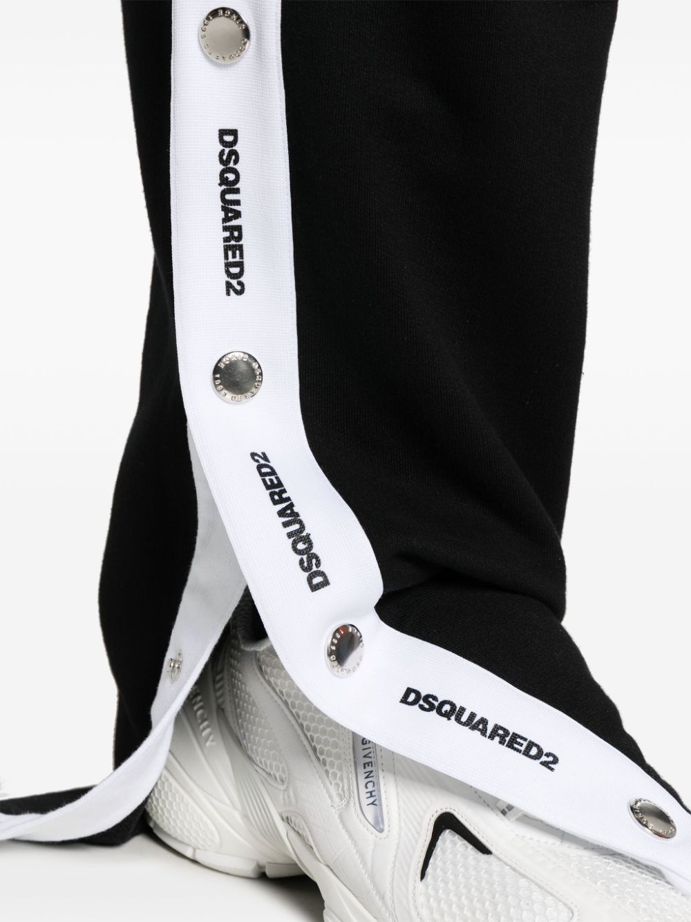 Burbs logo-tape track pants - 5