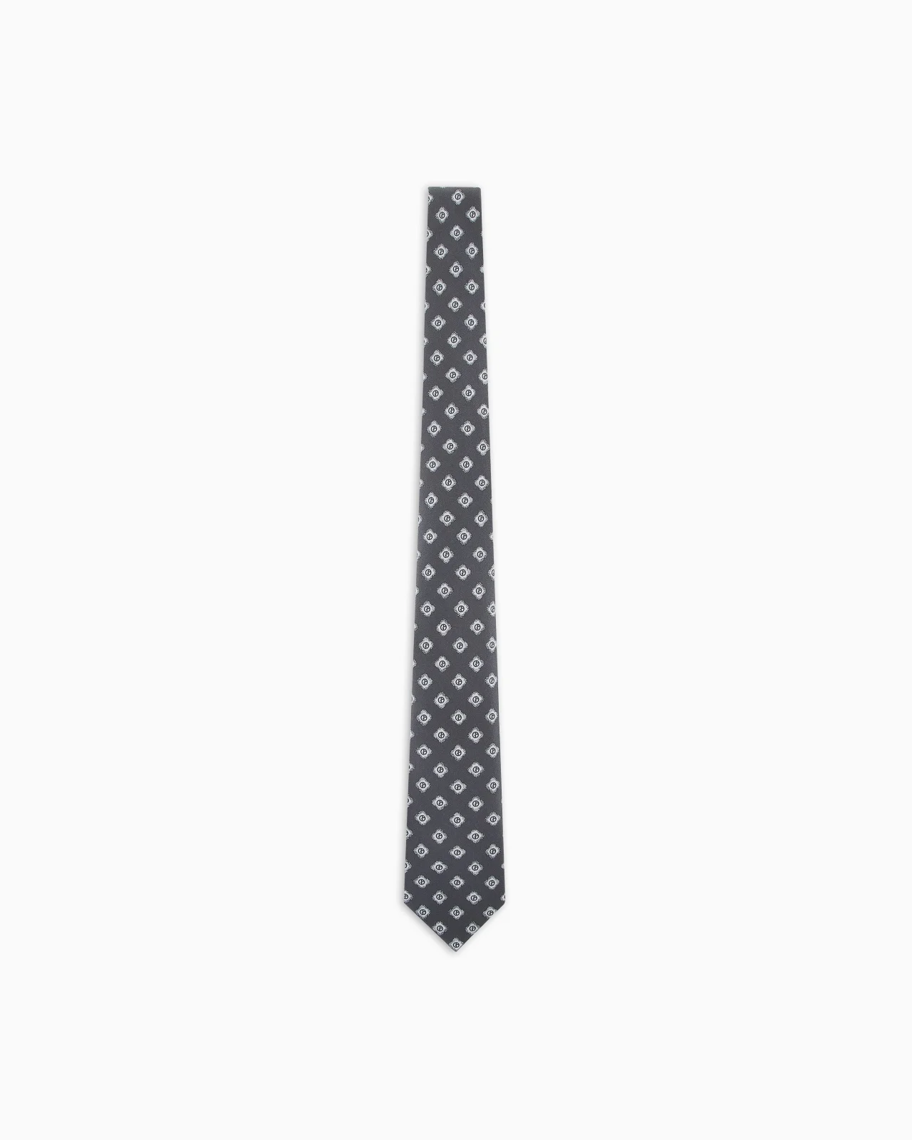 PRINTED SILK TIE - 1