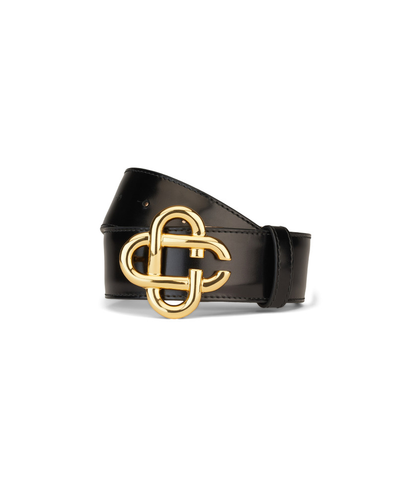 Black Leather Belt 1