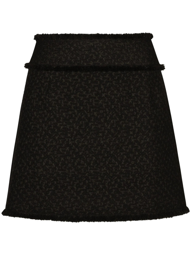 Bouclé Mini Skirt 1