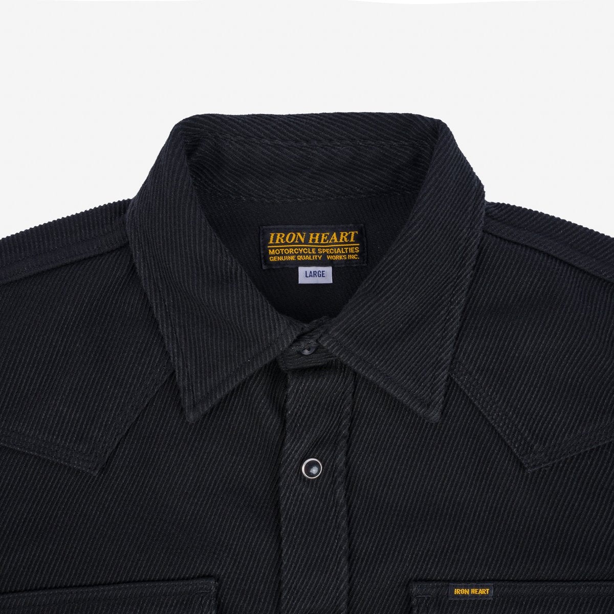 IHSH-234-BLK Kersey Western Shirt Black - 3