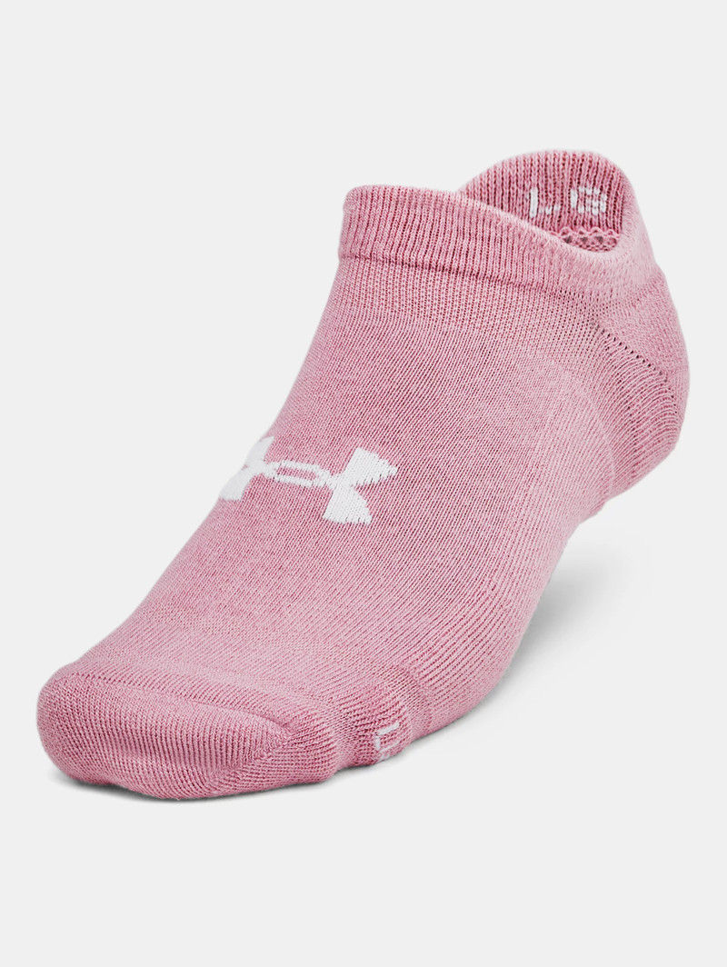 Unisex UA Essential Cushion 6-Pack No Show Socks 1