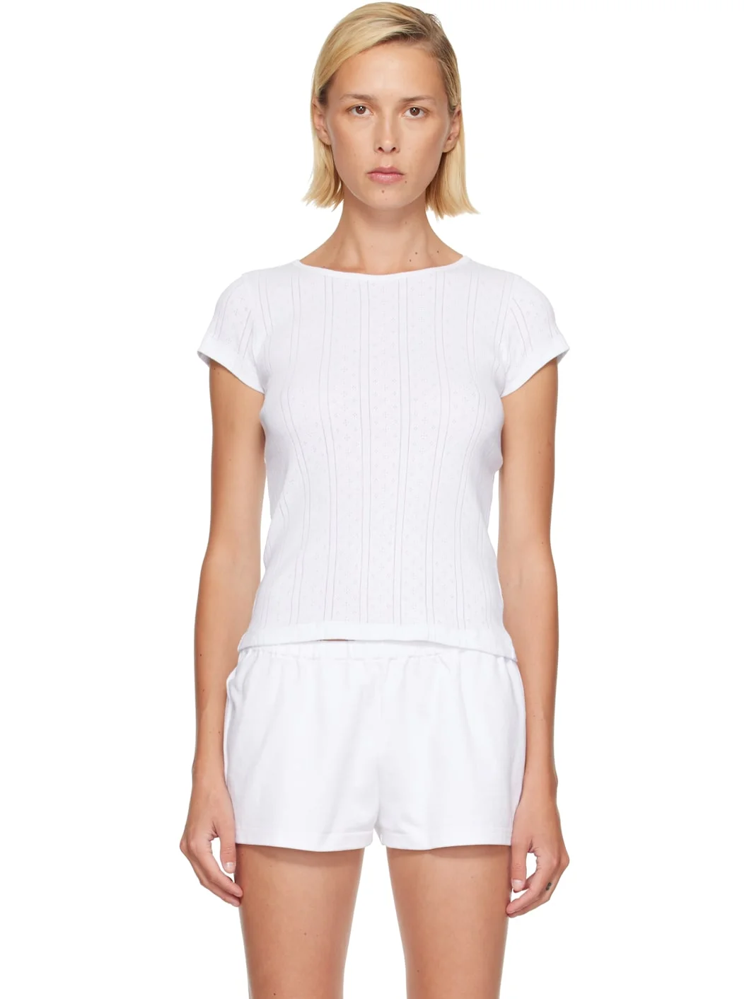 White 'The Baby' T-shirt - 1