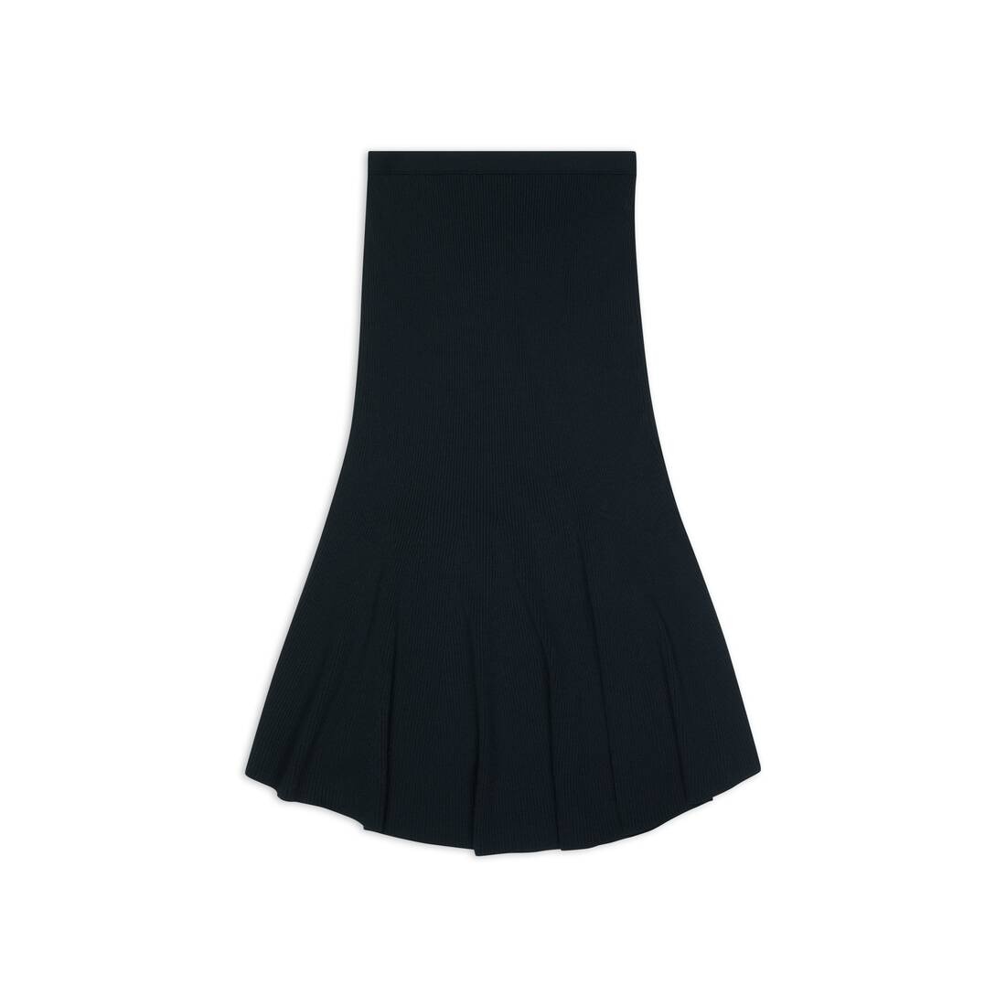 Women's Godet Skirt in Black - 6