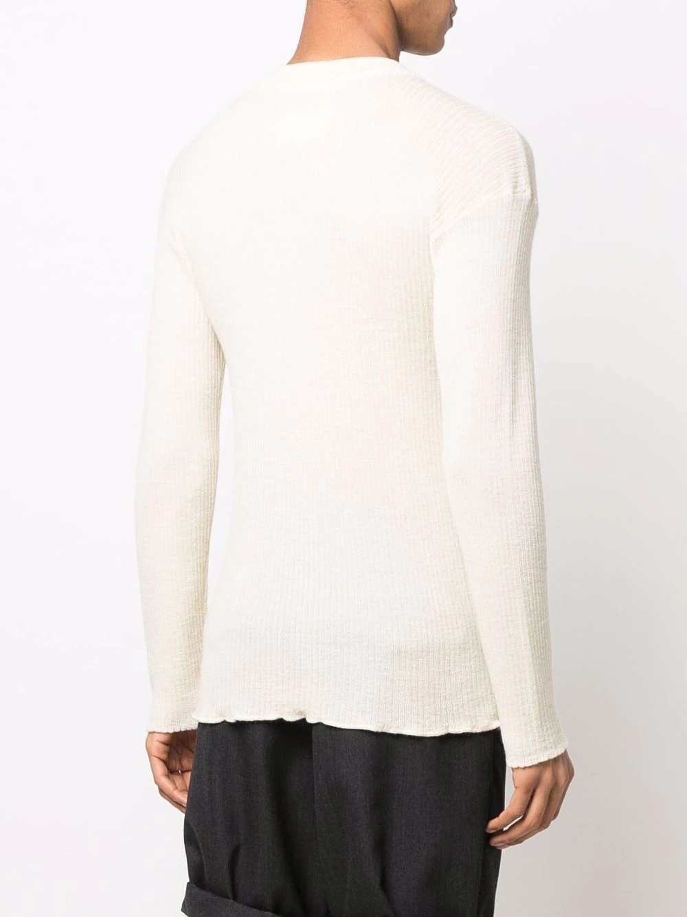 crew-neck knit jumper - 4