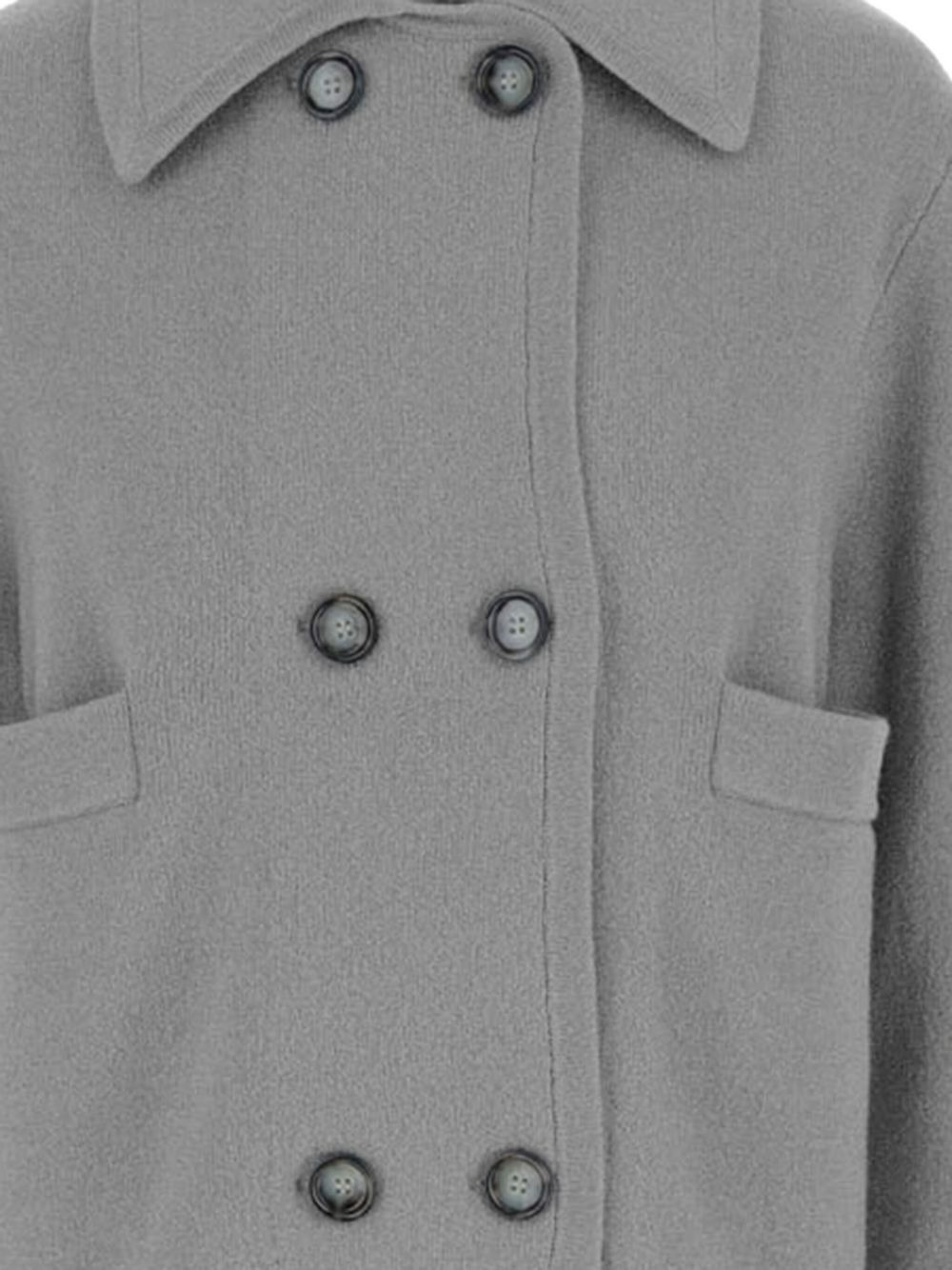 double-breasted cardigan - 3