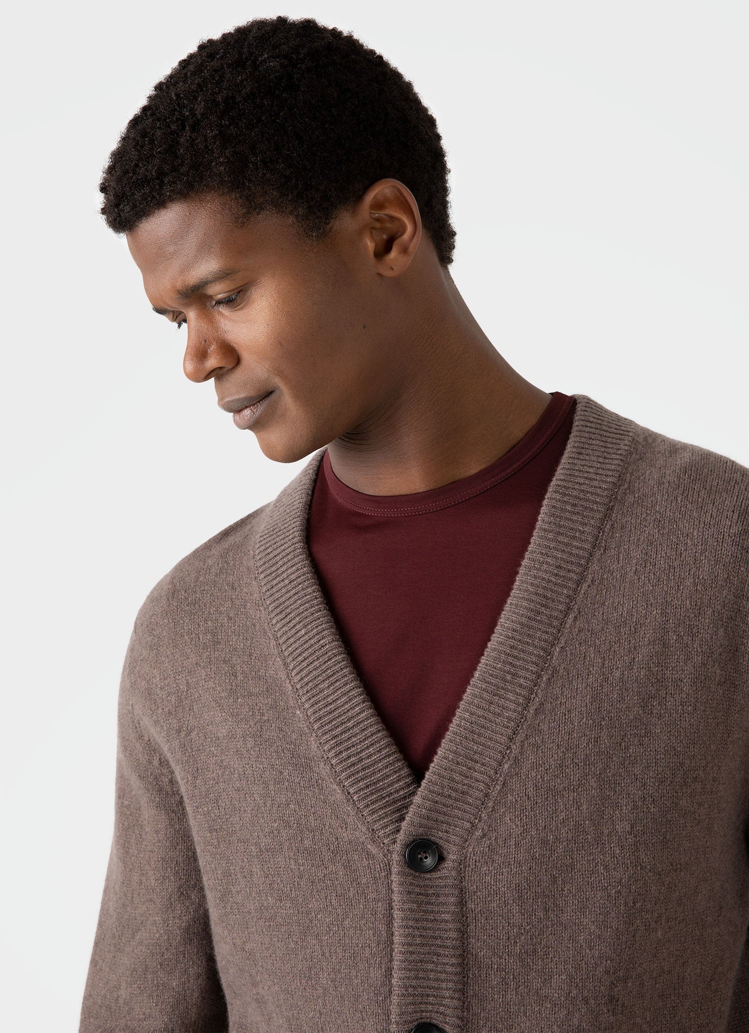 Lambswool Cardigan - 5