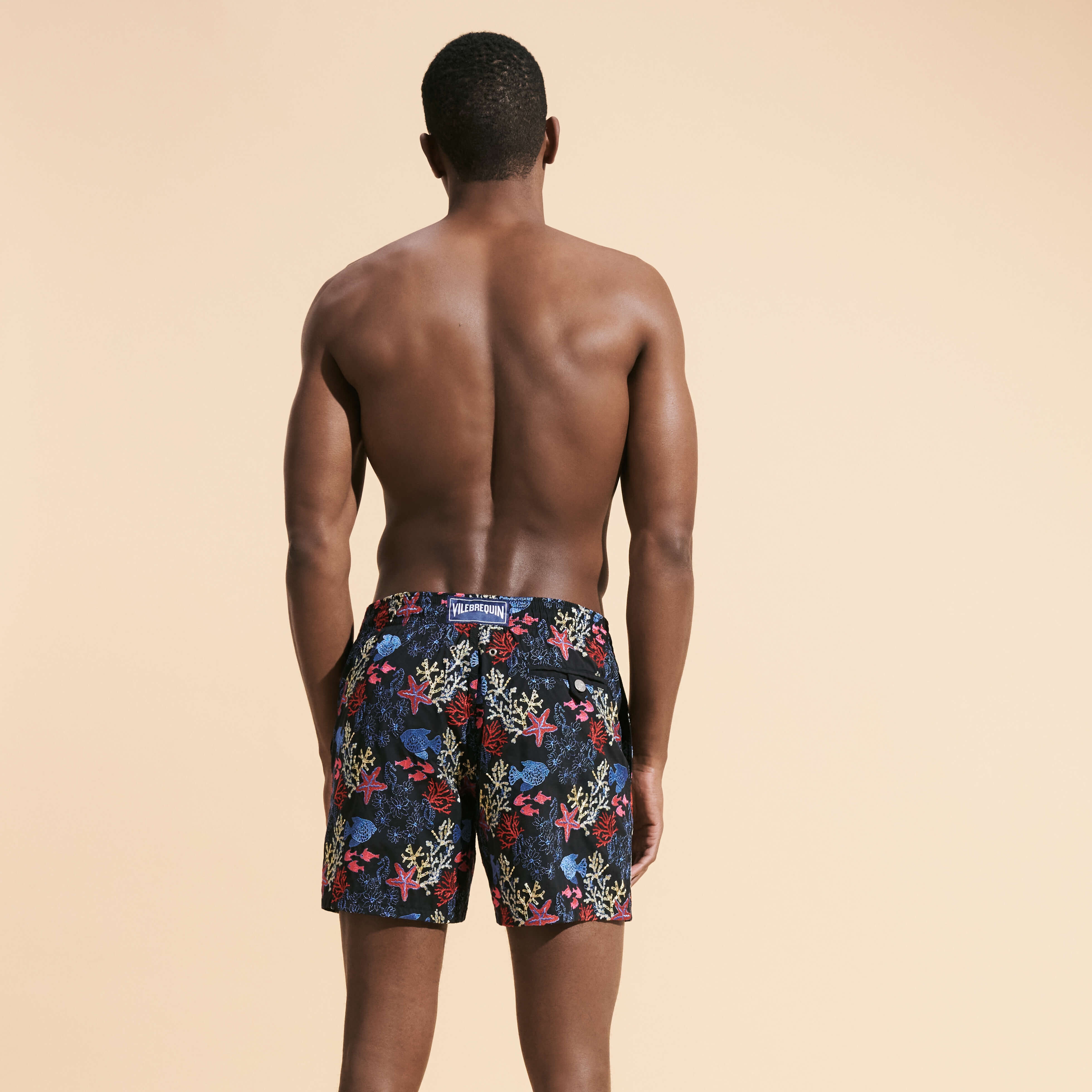 Men Swim Trunks Embroidered Fond Marins - Limited Edition - 4