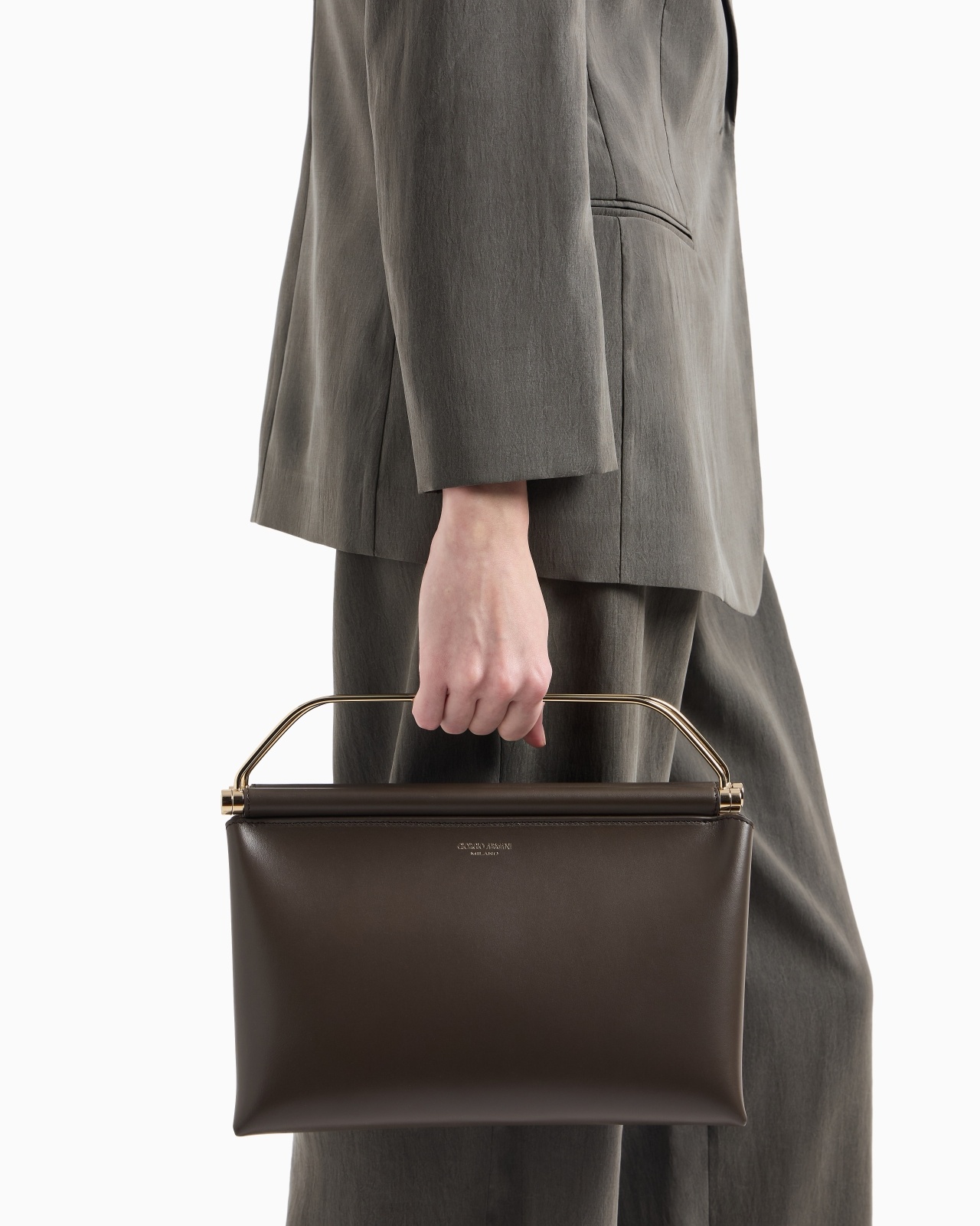 LARGE LEATHER HANDBAG - 6