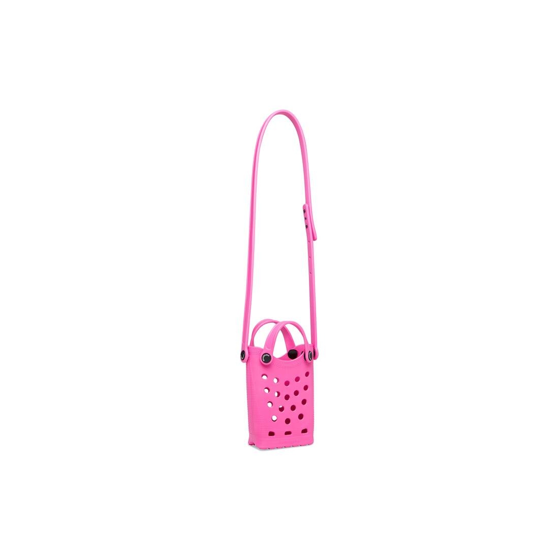 Crocs™ Phone Holder With Strap  in Pink - 2