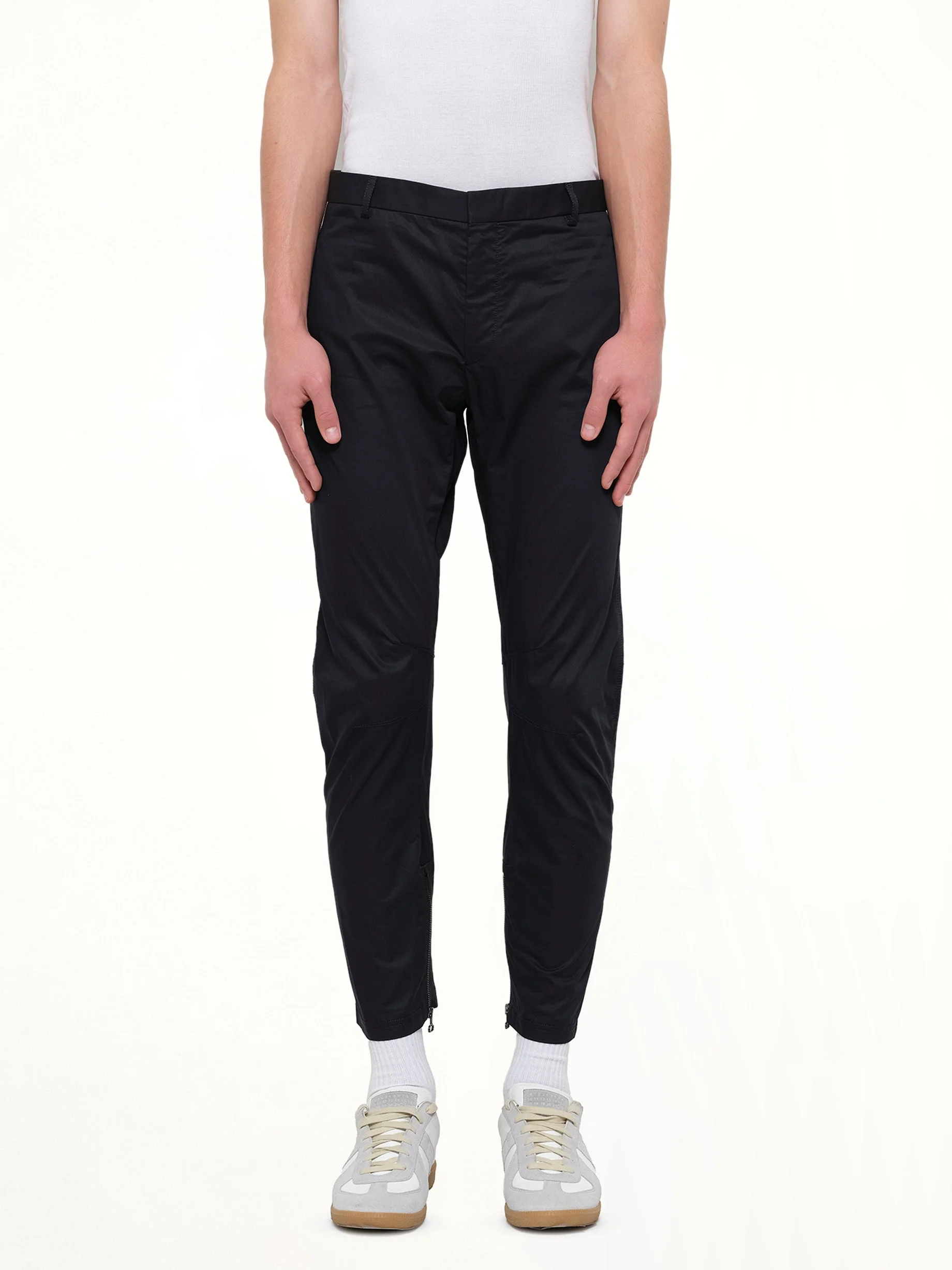 Biker Pants in Navy - 1