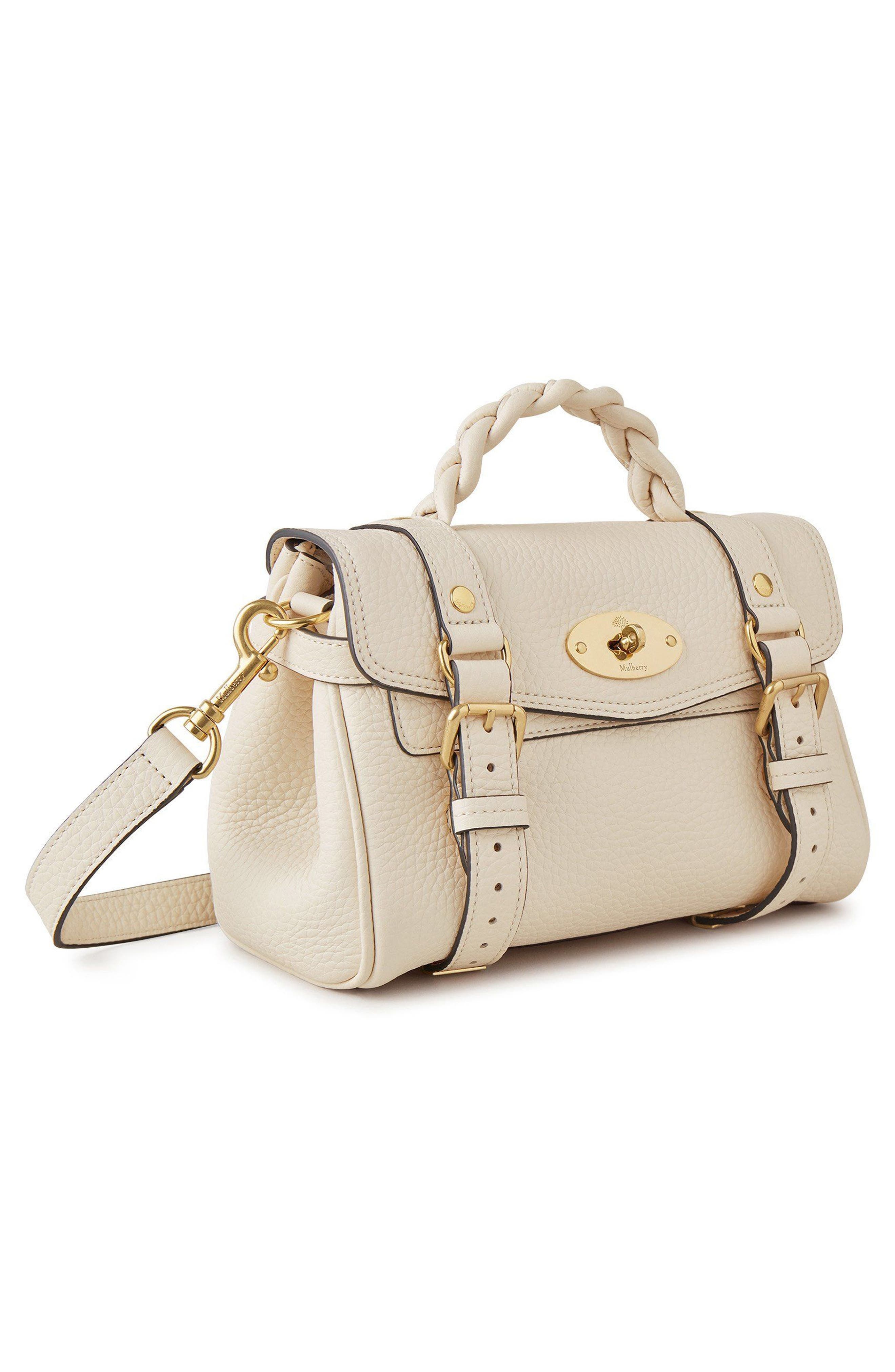 Mini Alexa Leather Satchel - 5