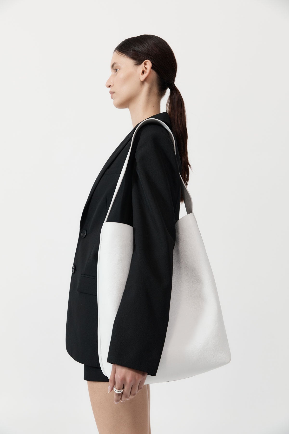 Minimal Everyday Bag - White - 1