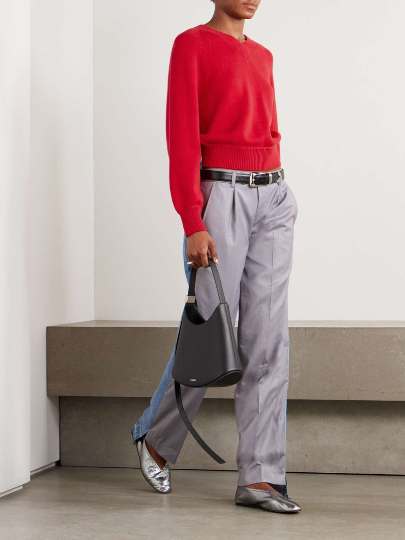 HIGH SPORT Veronica cotton sweater Red outlook