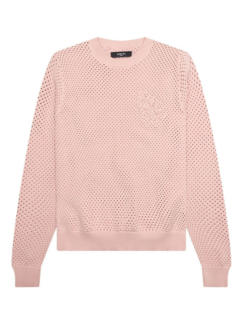 AMIRI open-knit sweater outlook