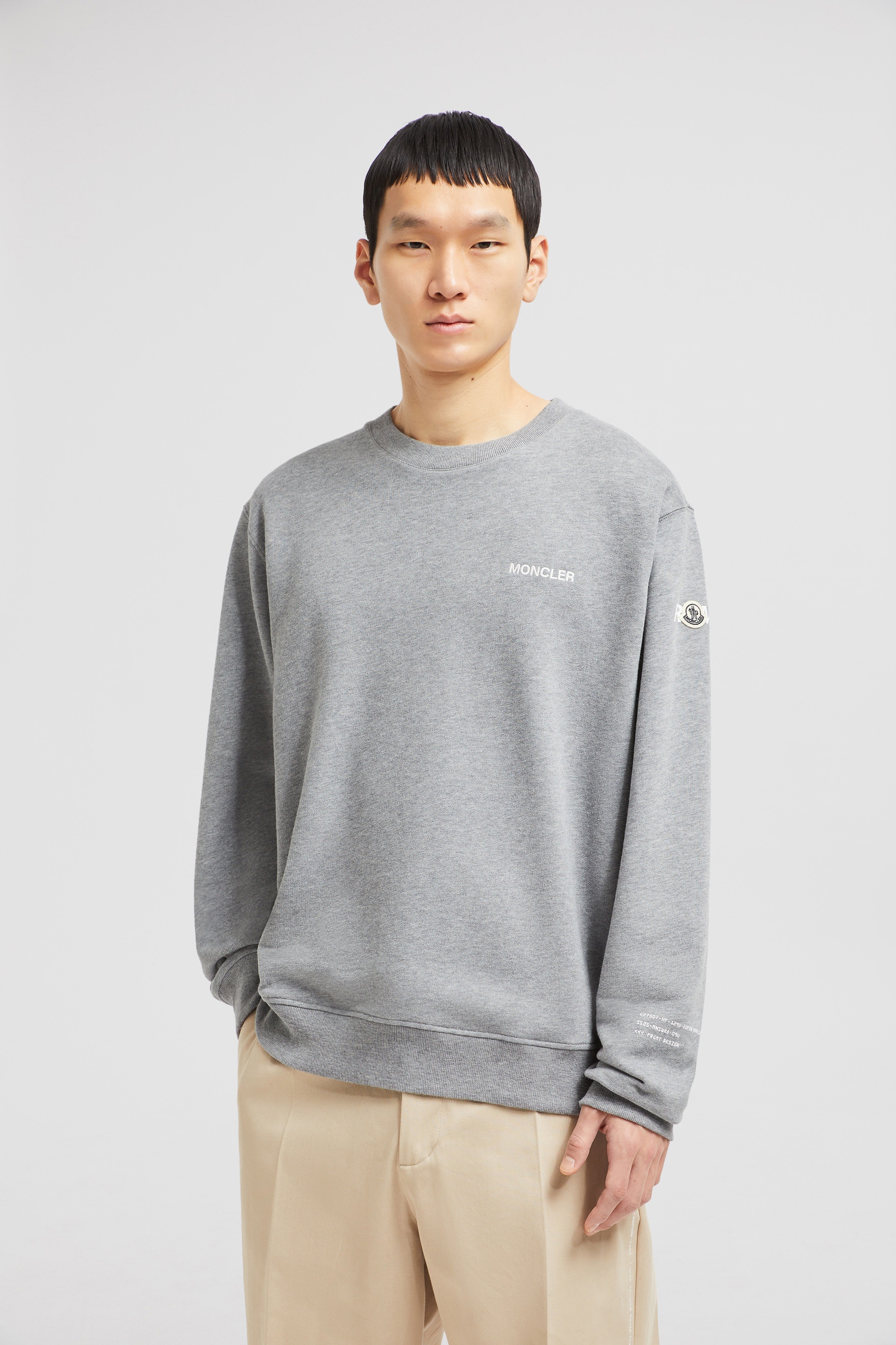 Moncler x FRGMT Maxi Logo Cotton Sweatshirt - 2