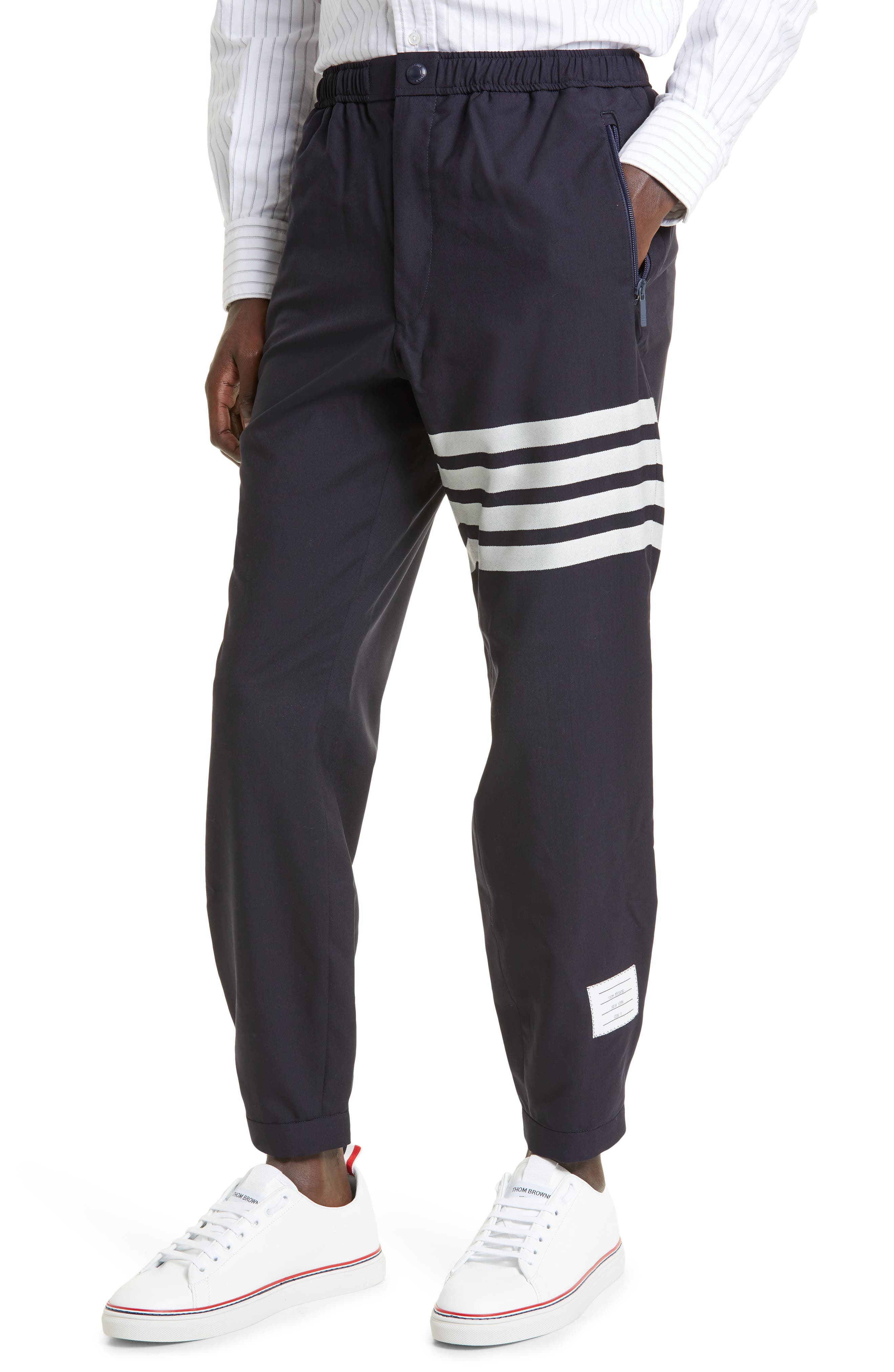 4-Bar Wool Track Pants - 5