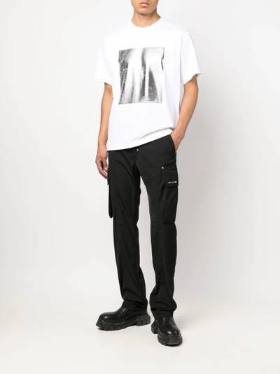 Helmut Lang logo-print T-shirt outlook