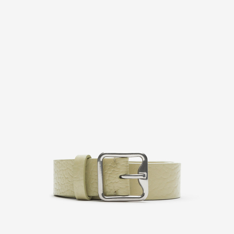 Leather B Buckle Belt 1